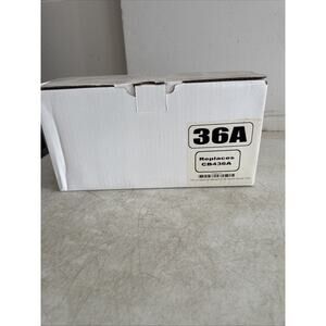 HP 36A Black LaserJet Toner Cartridge CB436A